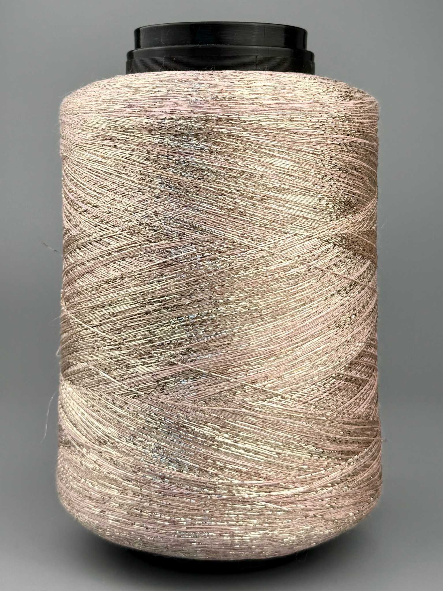 Lurexgarn 3500m/100g – Fantasiegarn col. Puderrosa 204 foto 2